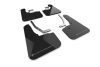 RAL UR Blk Flap/Dark Grey Logo